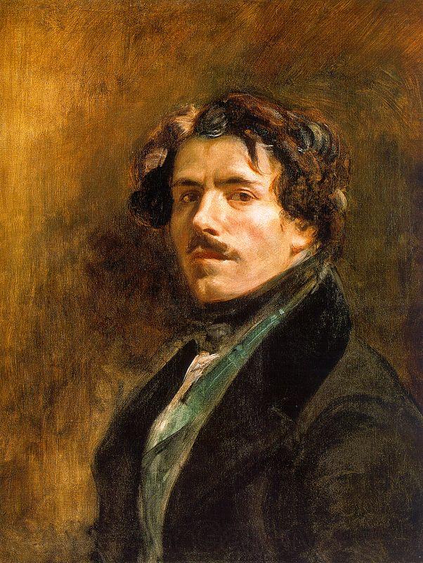 Eugene Delacroix Self Portrait _6 France oil painting art